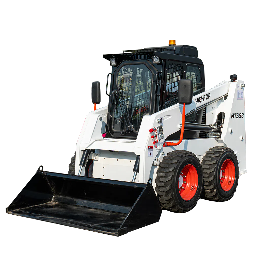 Wheeled Skid Steer With Closed Cabin HTS50-hightop