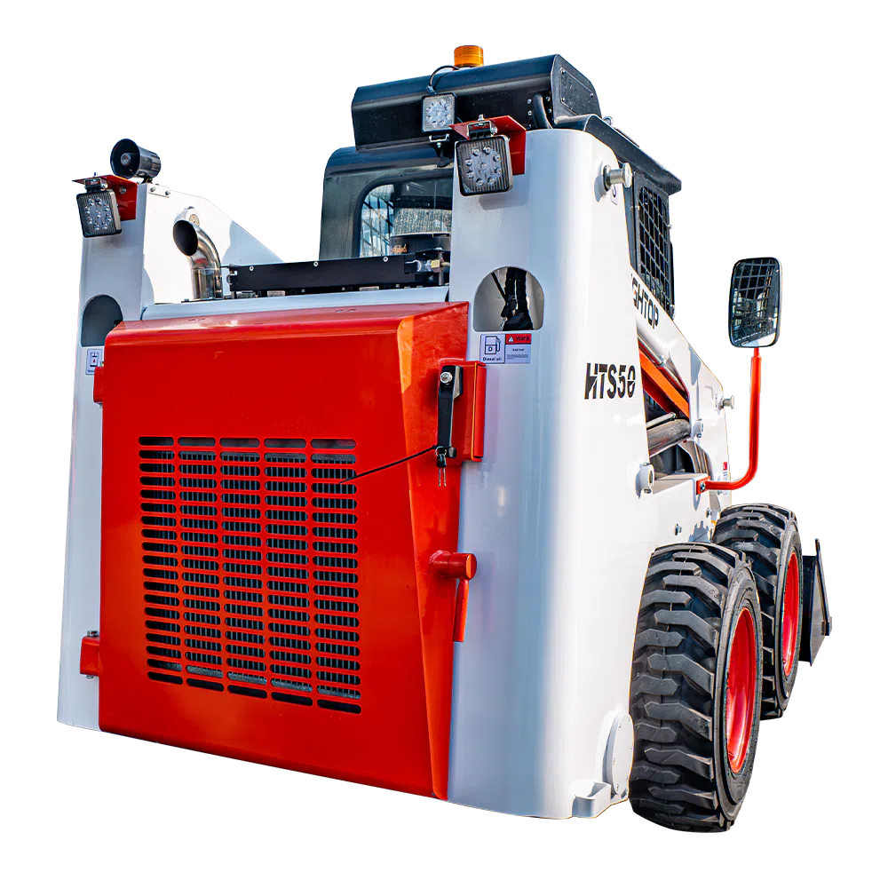 Wheeled Skid Steer With Closed Cabin HTS50-hightop