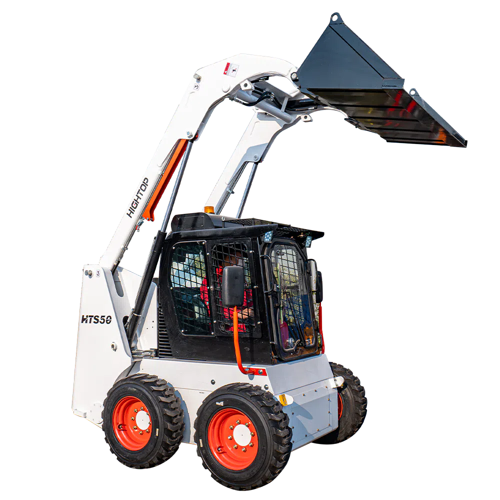 Wheeled Skid Steer With Closed Cabin HTS50-hightop