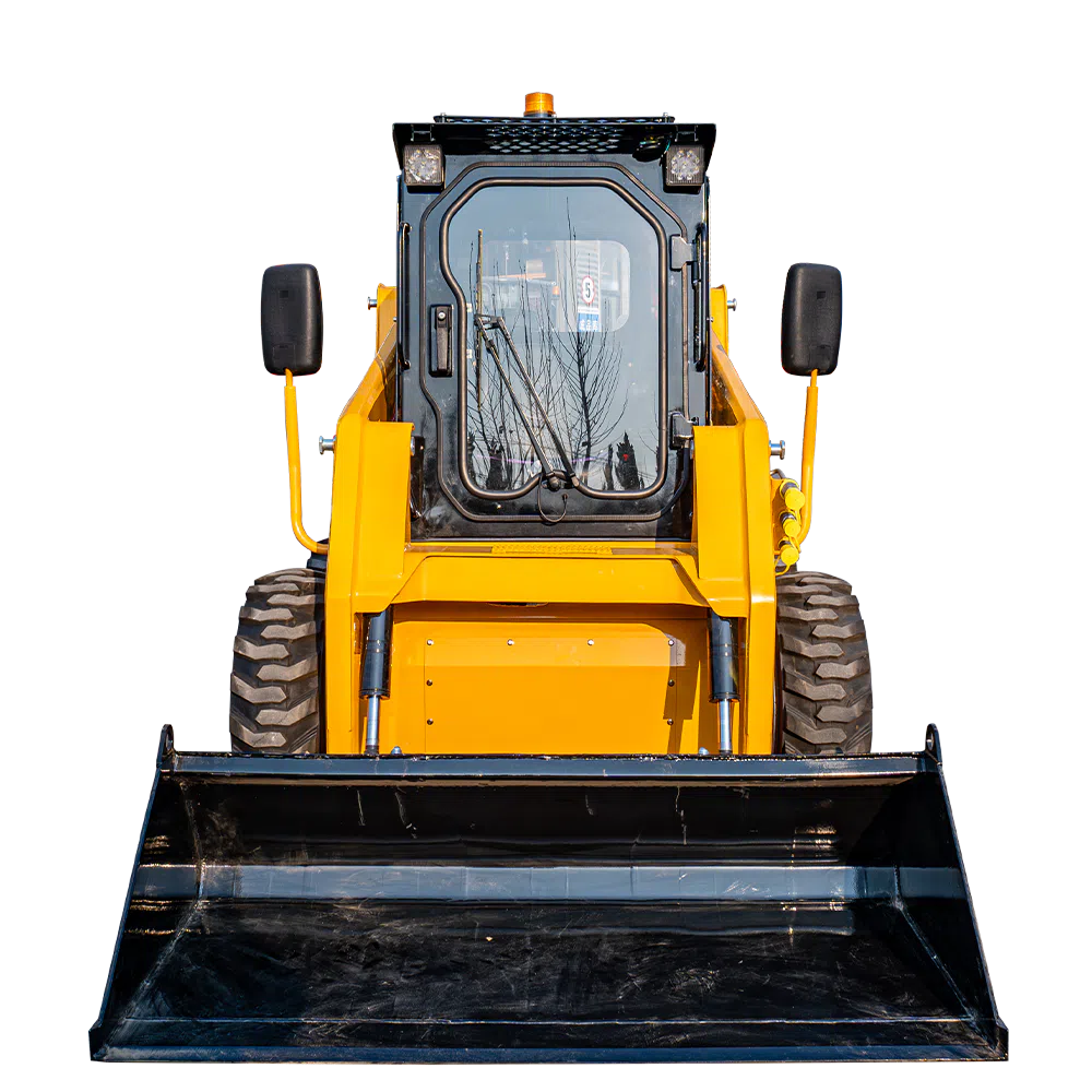 Wheeled Skid Steer With Multi-Function Attachment Compatibility