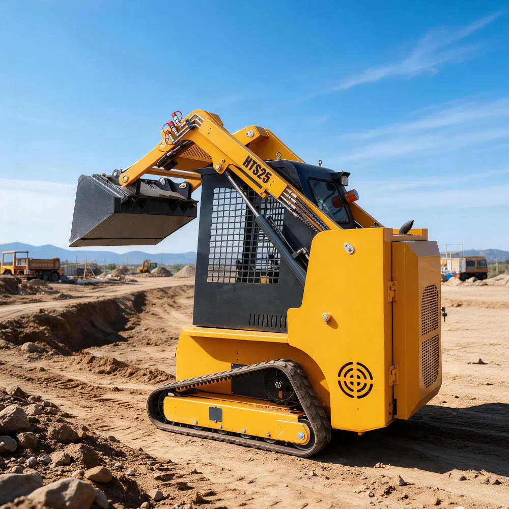 HTS25 Mini Skid Steer Loader – Wheeled or Tracked
