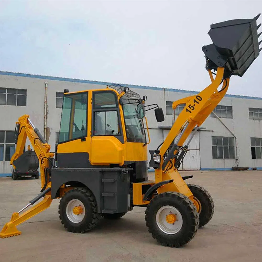 Backhoe Loader With Comfortable Operation