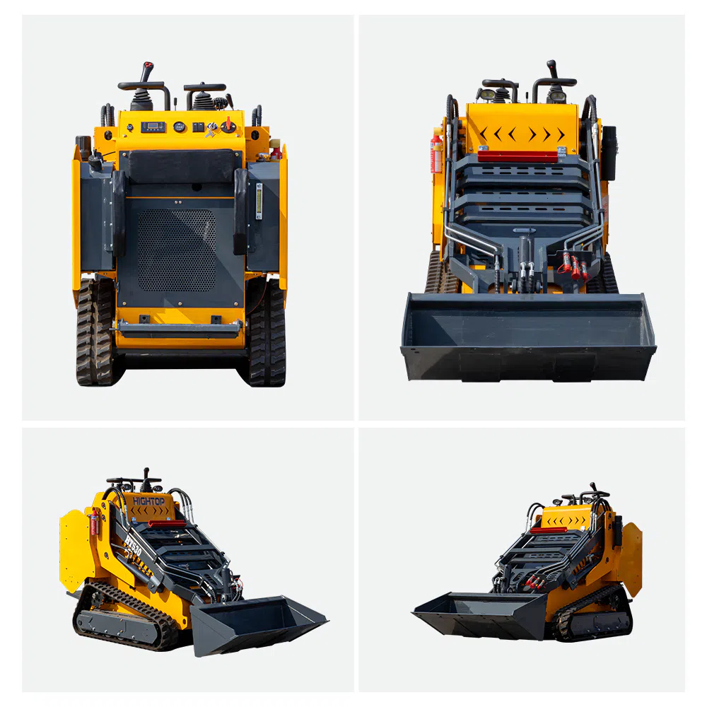 Stand-On Skid Steer Loader With 360° Flexible Operation HT530-hightop