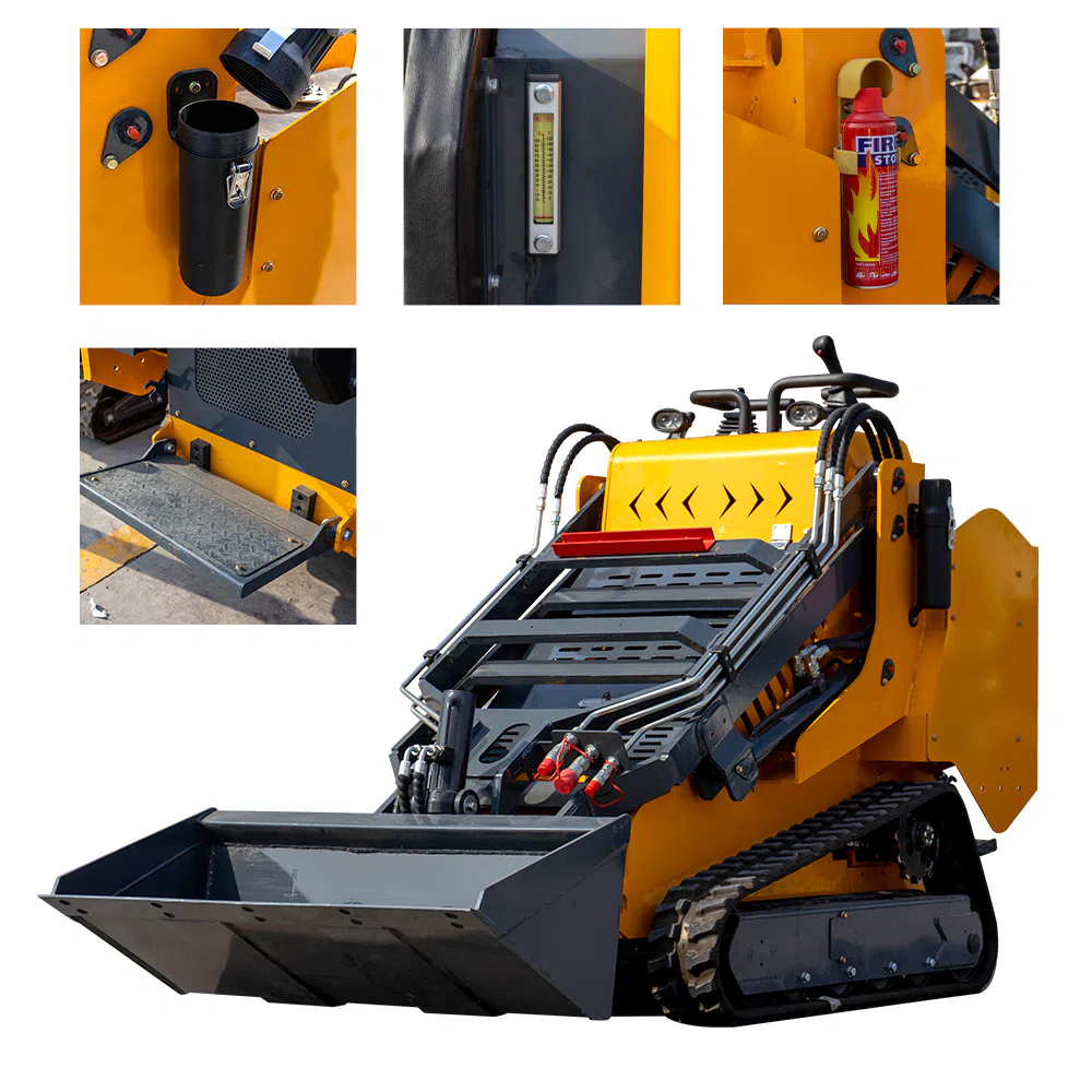 Stand-On Skid Steer Loader With 360° Flexible Operation HT530-hightop