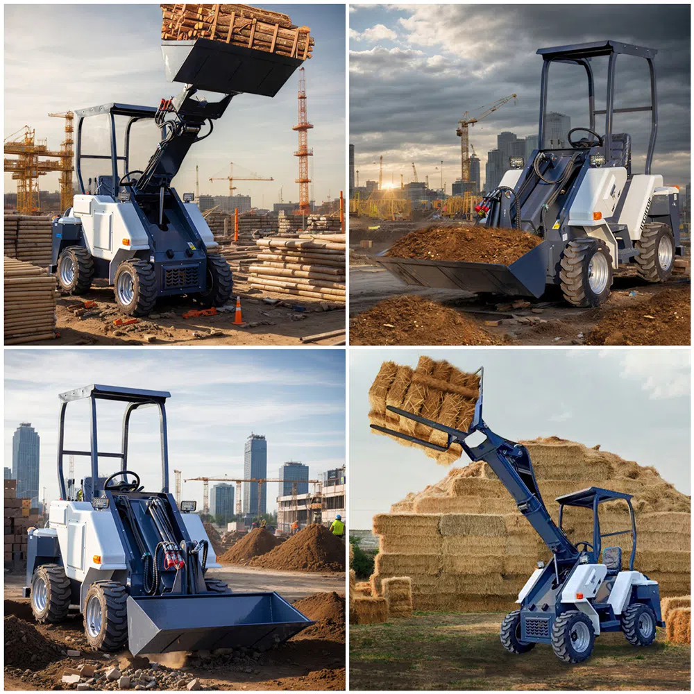 Mini Skid Steer Loader With Telescopic Arm HTL28-hightop