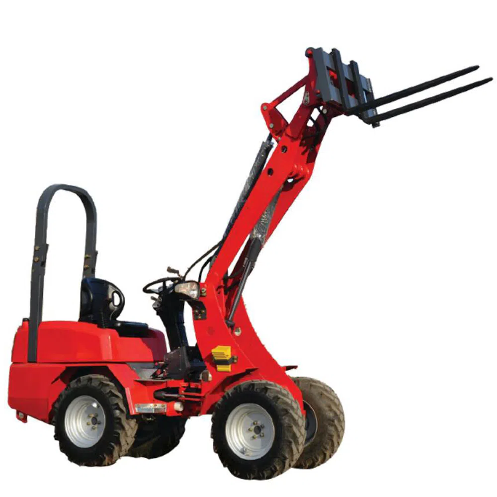 Wheel Loader With Long Boom Design