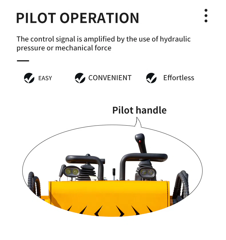Stand-On Skid Steer Loader With 360° Flexible Operation HT530 Picture-hightop.webp