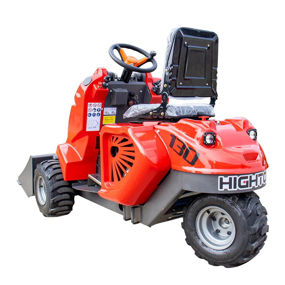 Compact Three Wheel Loader With Flexible Operation HTS130BaS -hightop