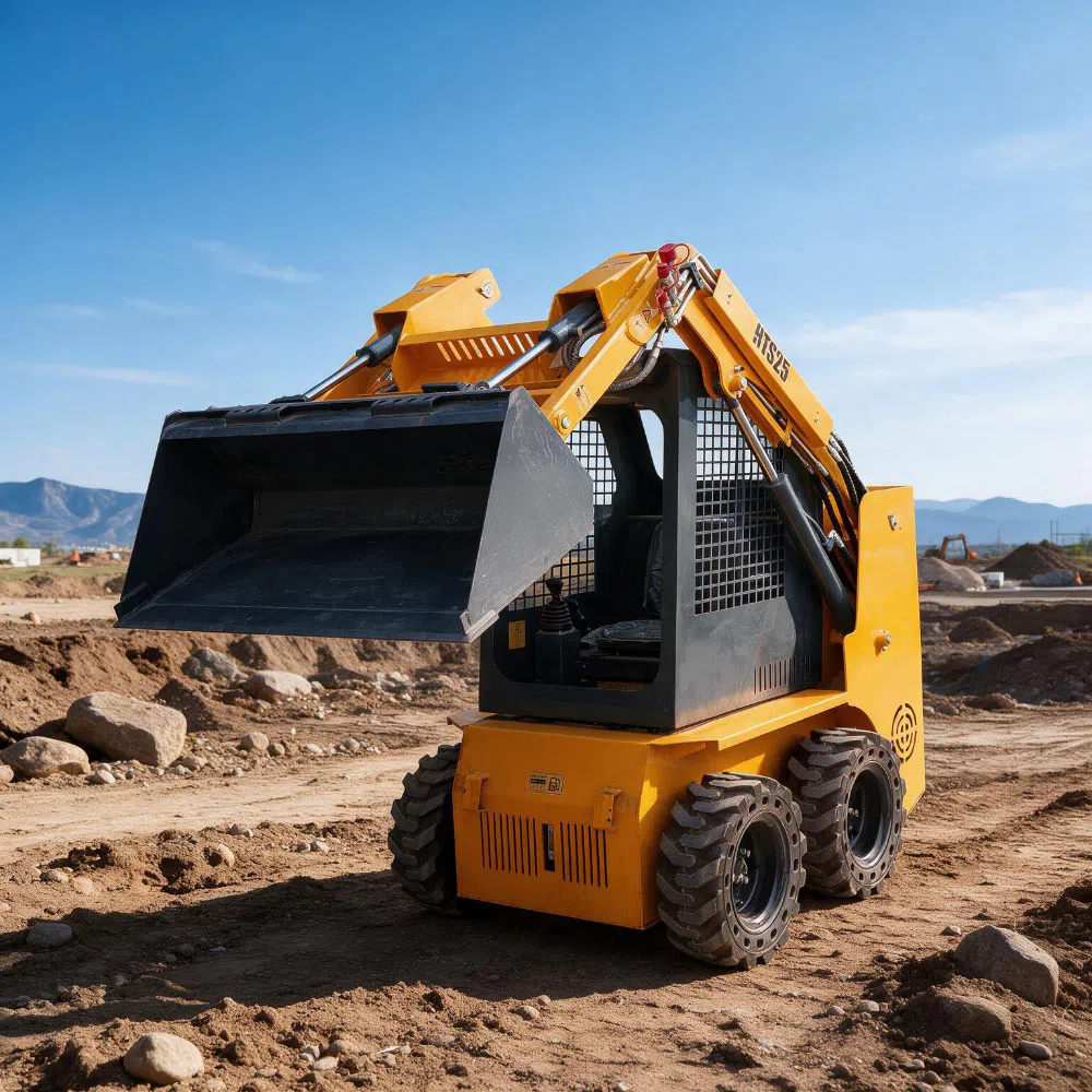 HTS25 Mini Skid Steer Loader – Wheeled or Tracked