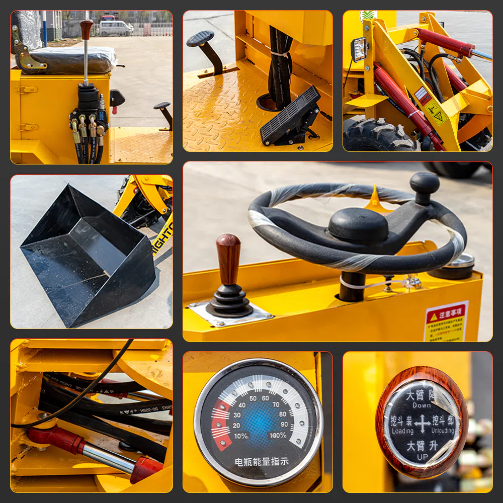 Electric Mini Loader with Long Battery Life-hightop