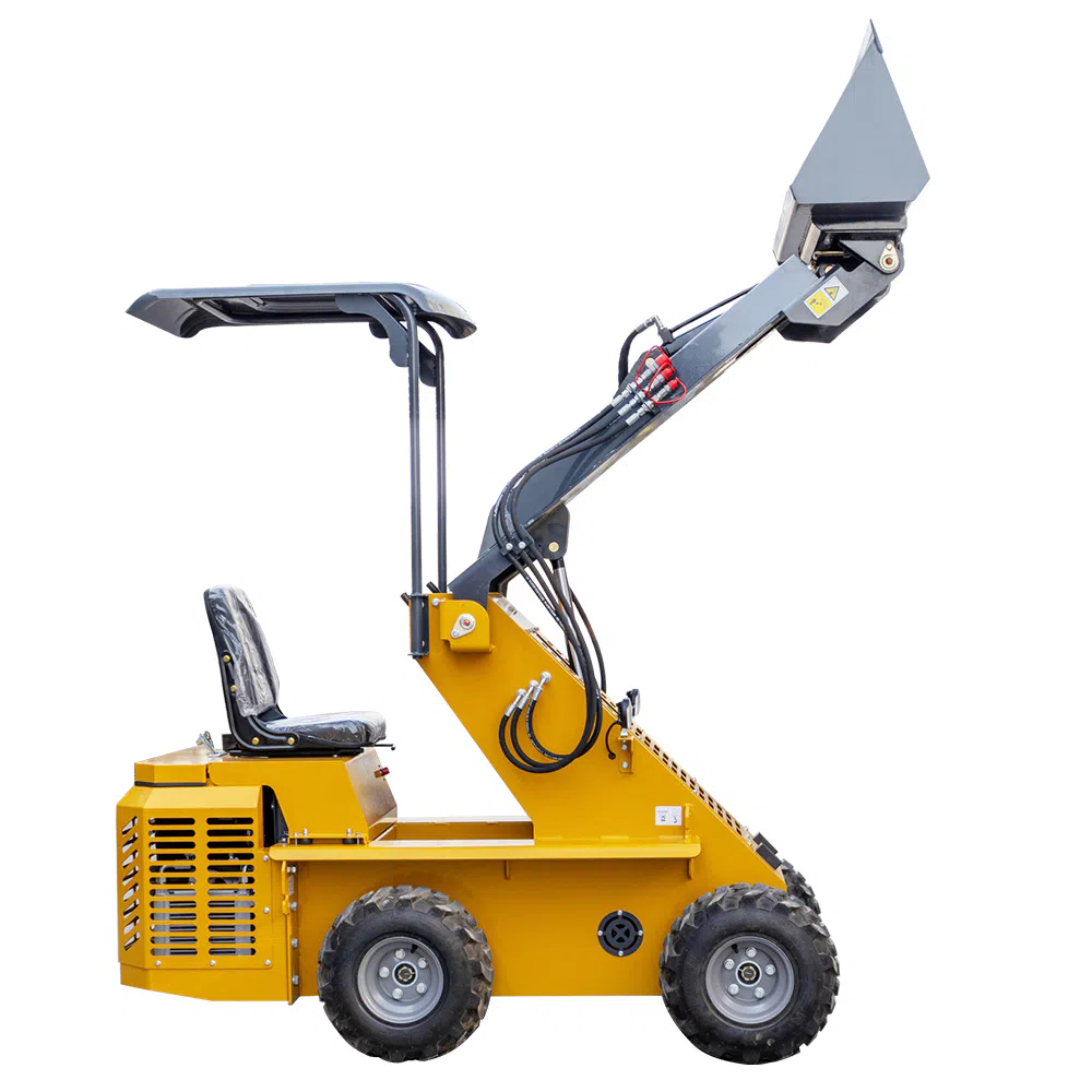 Small Skid Steer With Ride-On Operation