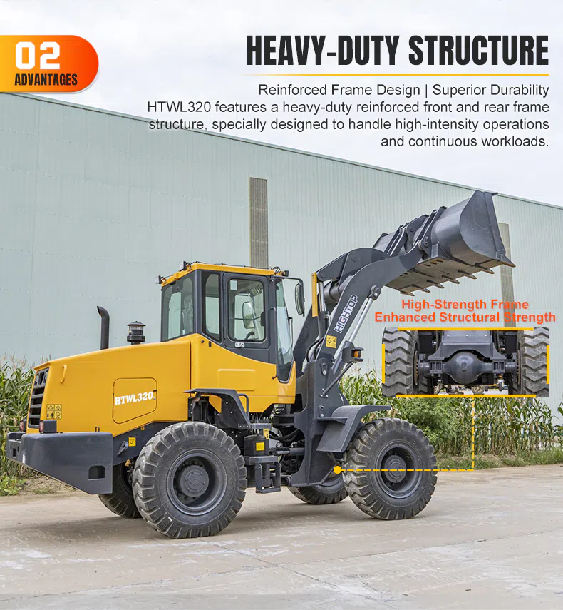 Hightop HTWL320 Radlader mit Hochdrehmoment-Motor – Bilder
