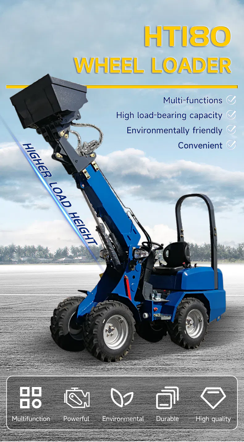 Wheel Loader With Long Boom Design HT180 Images hightop.webp