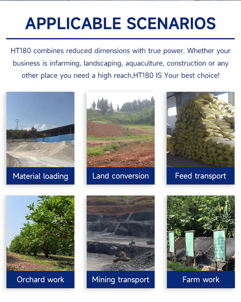 Wheel Loader With Long Boom Design HT180 Applications.webp
