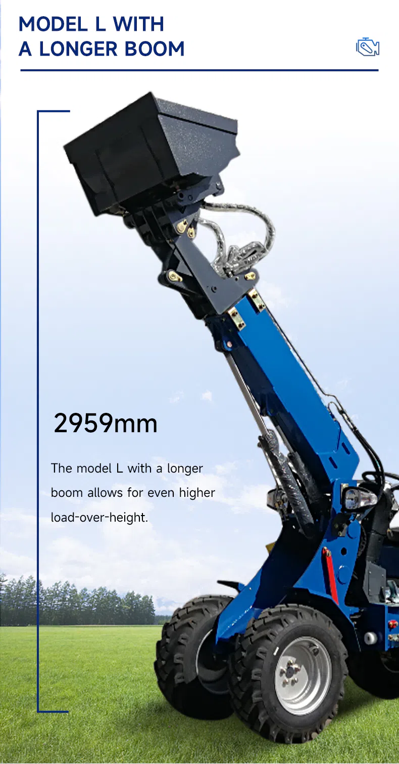 Wheel Loader With Long Boom Design HT180 Images hightop.webp