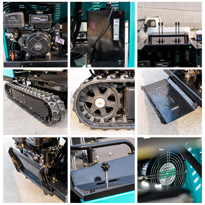 Crawler Dump Truck With High Stability Track System HT1200