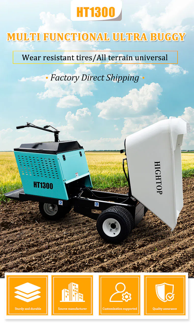 Multi Function Transport Dumper with 90° Tilting Hopper HT1300 Images.webp