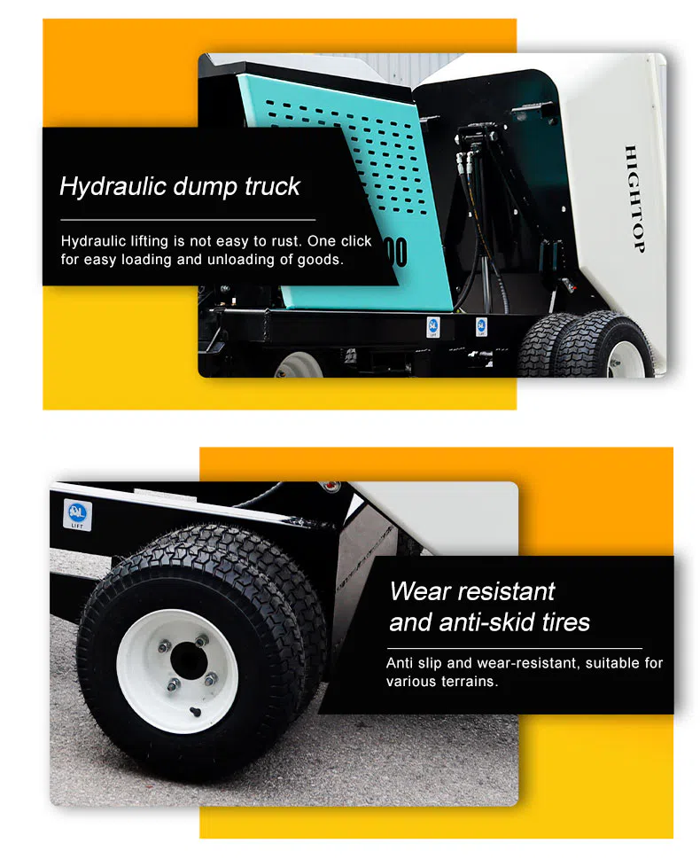 Multi Function Transport Dumper with 90° Tilting Hopper HT1300 Images.webp