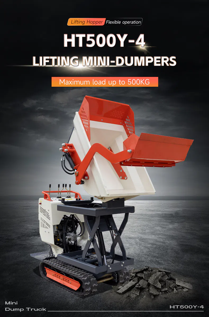 Lifting Dumper HT500Y with Hydraulic Lifting System Images-hightop.webp