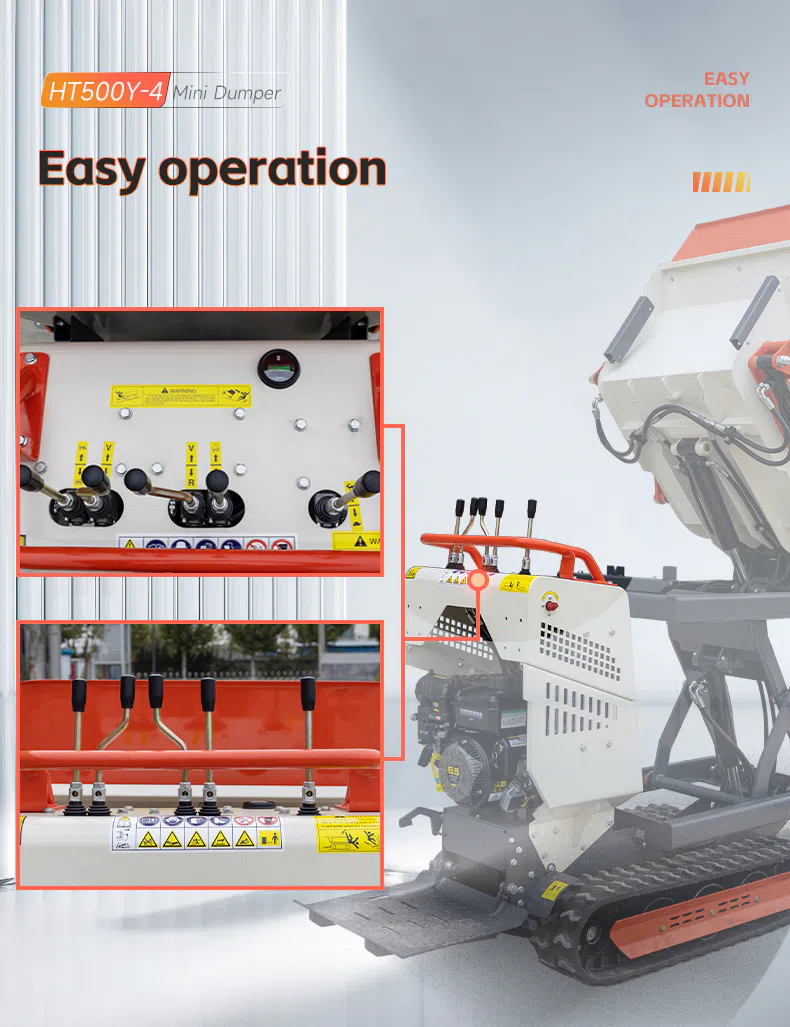 Lifting Dumper HT500Y with Hydraulic Lifting System Images.webp