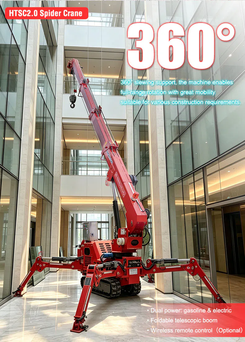 Spider Crane 2 Ton With 360° Rotation Images-hightop.webp