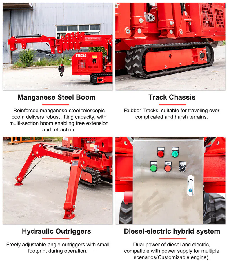 Spider Crane 3 Ton With Higher Capacity HTSC3.0 Images-hightop.webp