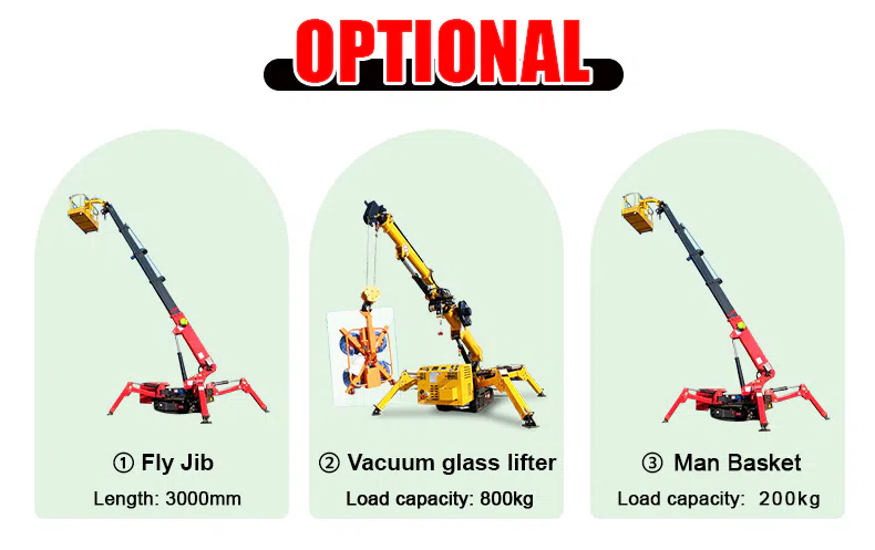 HIGHTOP Spider Crane 8 Ton With High Load Capacity Picture.webp