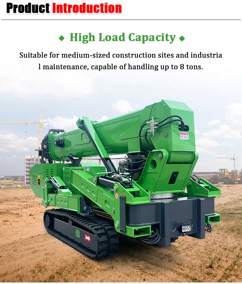 HIGHTOP Spider Crane 8 Ton With High Load Capacity Picture.webp