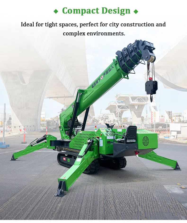 HIGHTOP Spider Crane 8 Ton With High Load Capacity Picture.webp