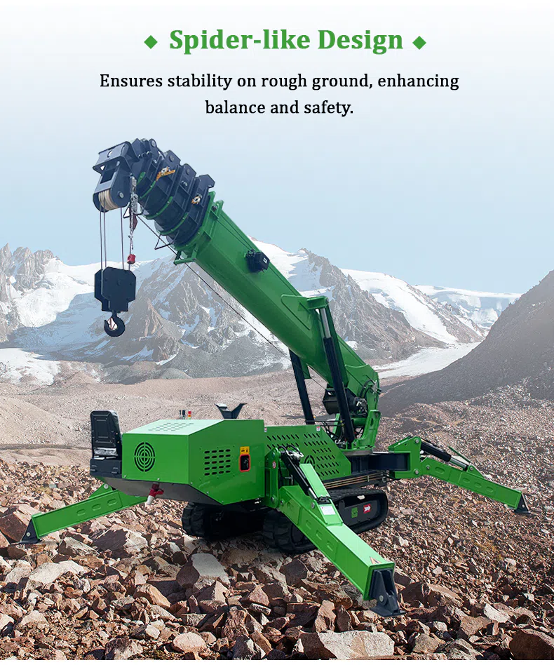 HIGHTOP Spider Crane 8 Ton With High Load Capacity Picture.webp