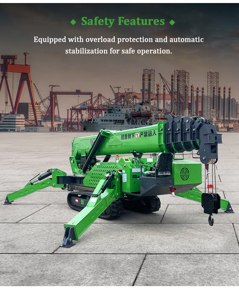 HIGHTOP Spider Crane 8 Ton With High Load Capacity Picture.webp