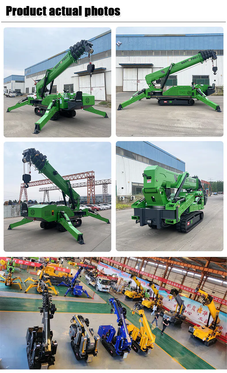 HIGHTOP Spider Crane 8 Ton With High Load Capacity Picture.webp