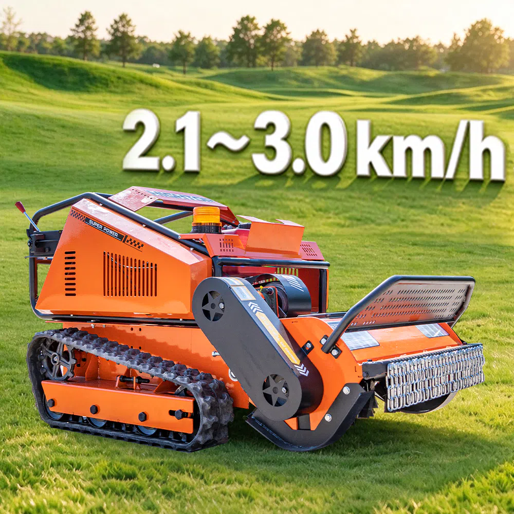Tracked Grass Cutting Machine with 800mm Cutting Width HTMDP-80