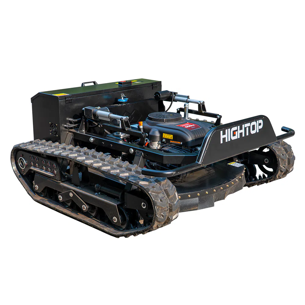 Hightop Remote-Controlled Tracked Lawn Mower Images