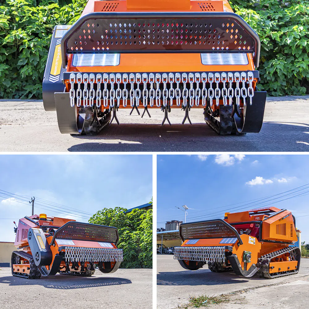 Tracked Grass Cutting Machine with 800mm Cutting Width HTMDP-80