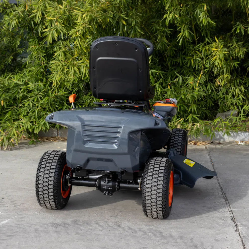 Immagini del prodotto del tosaerba elettrico da guida Hightop HT-38Li con taglio da 38 pollici