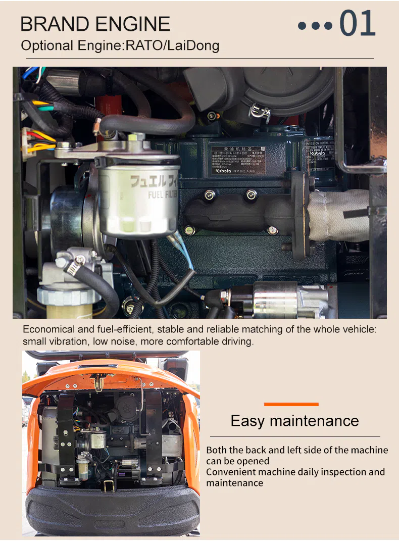 Mini Excavator 1.8 Ton With Powerful Digging Images HTY18-hightop.webp
