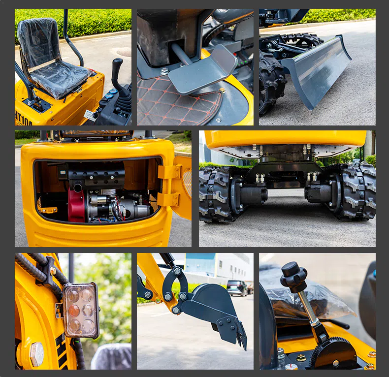 Mini Excavator 1 Ton With Compact Design HT10A Images.webp