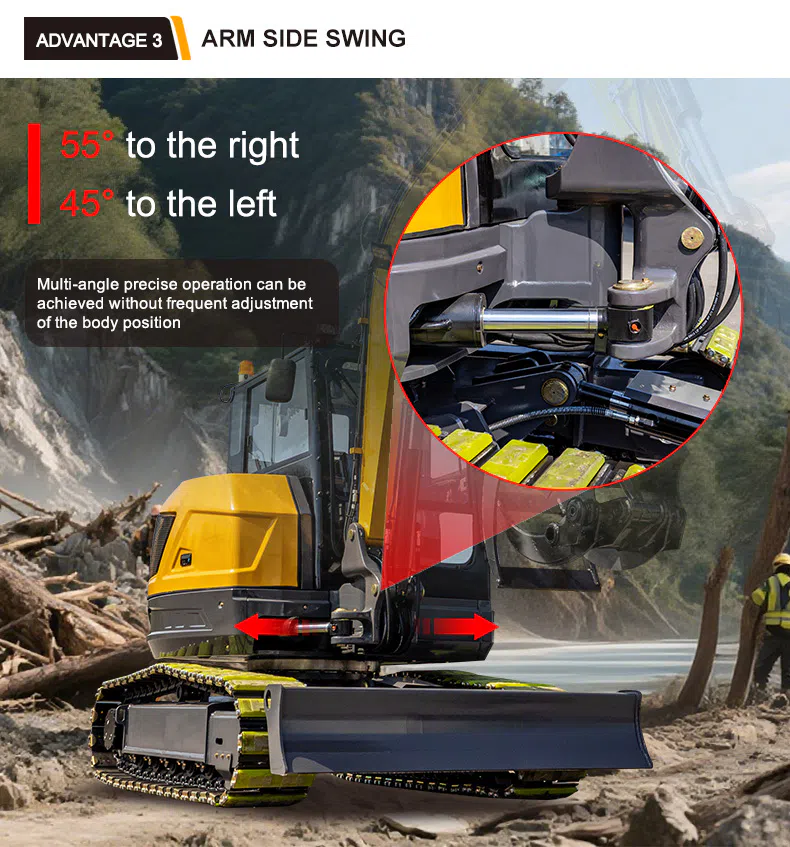  6500kg Crawler Excavator HT65-hightop.webp
