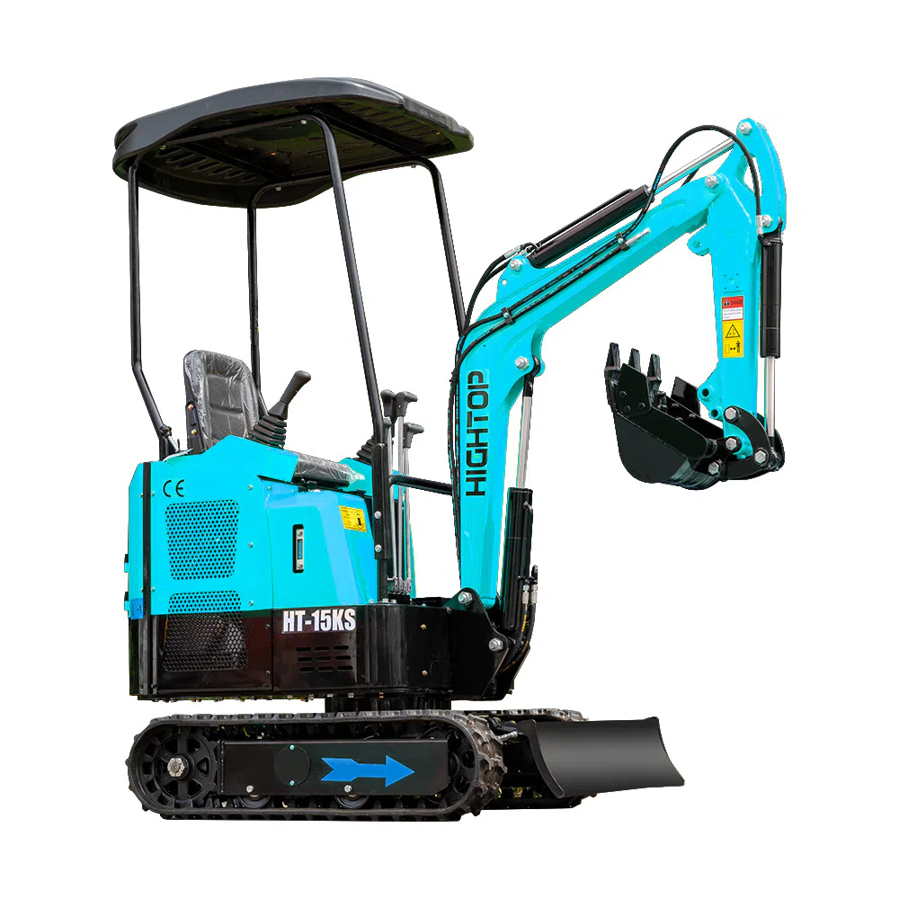 Mini Excavator 1.5 Ton with  Water-Cooled Engine  HT15KS-hightop