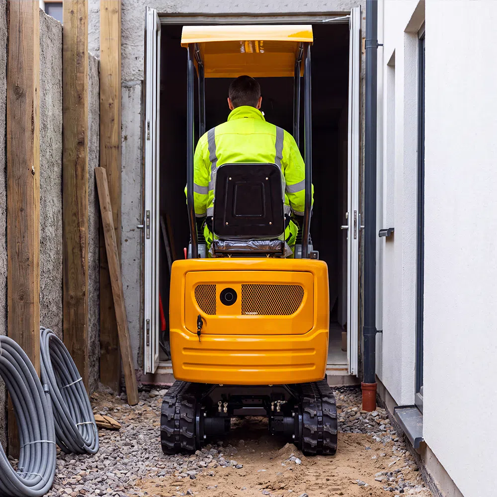 Mini Excavator 1 Ton With Compact Design HT10A