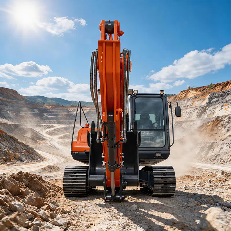 Construction Excavator HT150 With Efficient Hydraulic Control