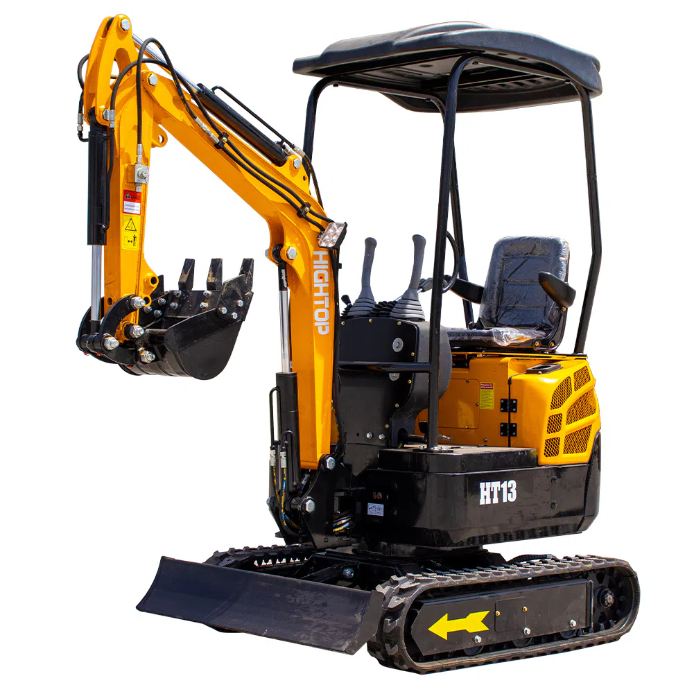 Mini Excavator  1.3 Ton for Construction and Earthmoving ht13-hightop