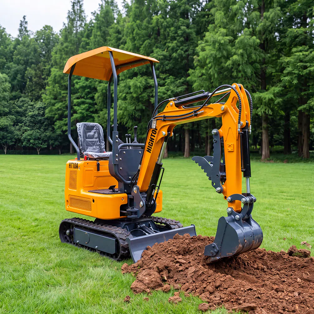Mini Excavator 1 Ton With Compact Design HT10A