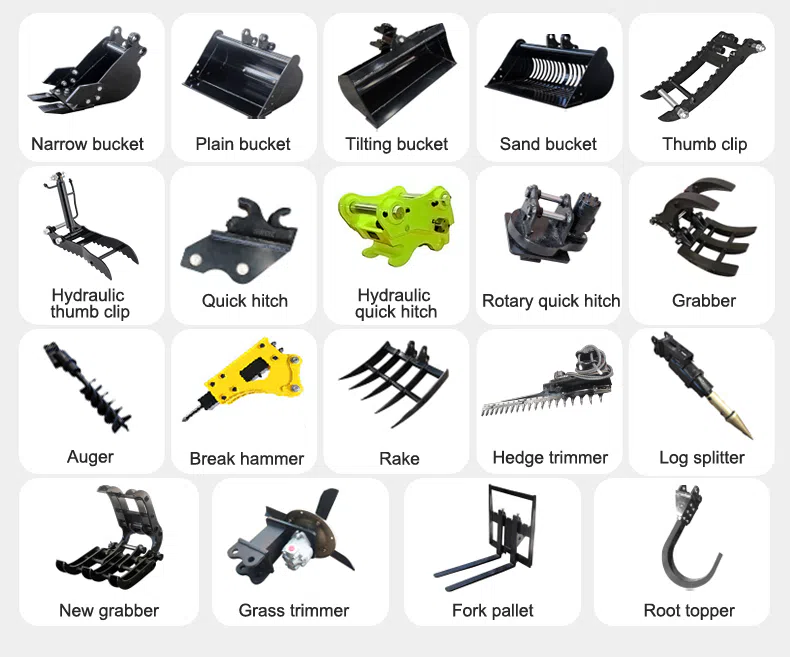 Mini Excavator 1 Ton With Compact Design HT10A Images.webp