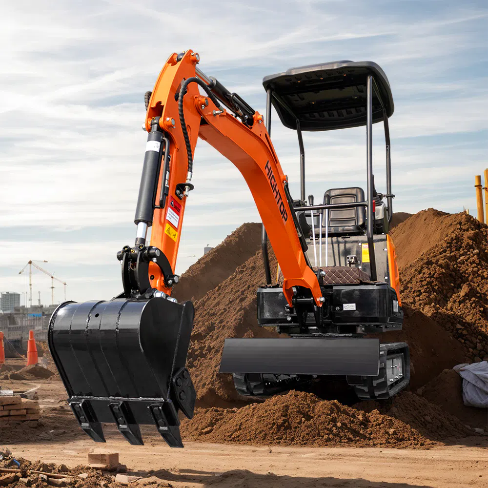 Mini Excavator 1.8 Ton With Powerful Digging HTY18 -hightop