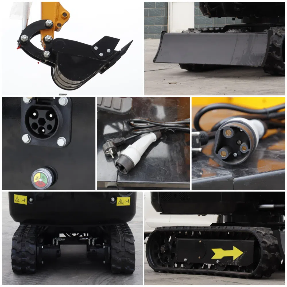 Electric Mini Excavator 1.5 Ton  With Cab and Retractable Track Options HT15Pro-Li -hightop group
