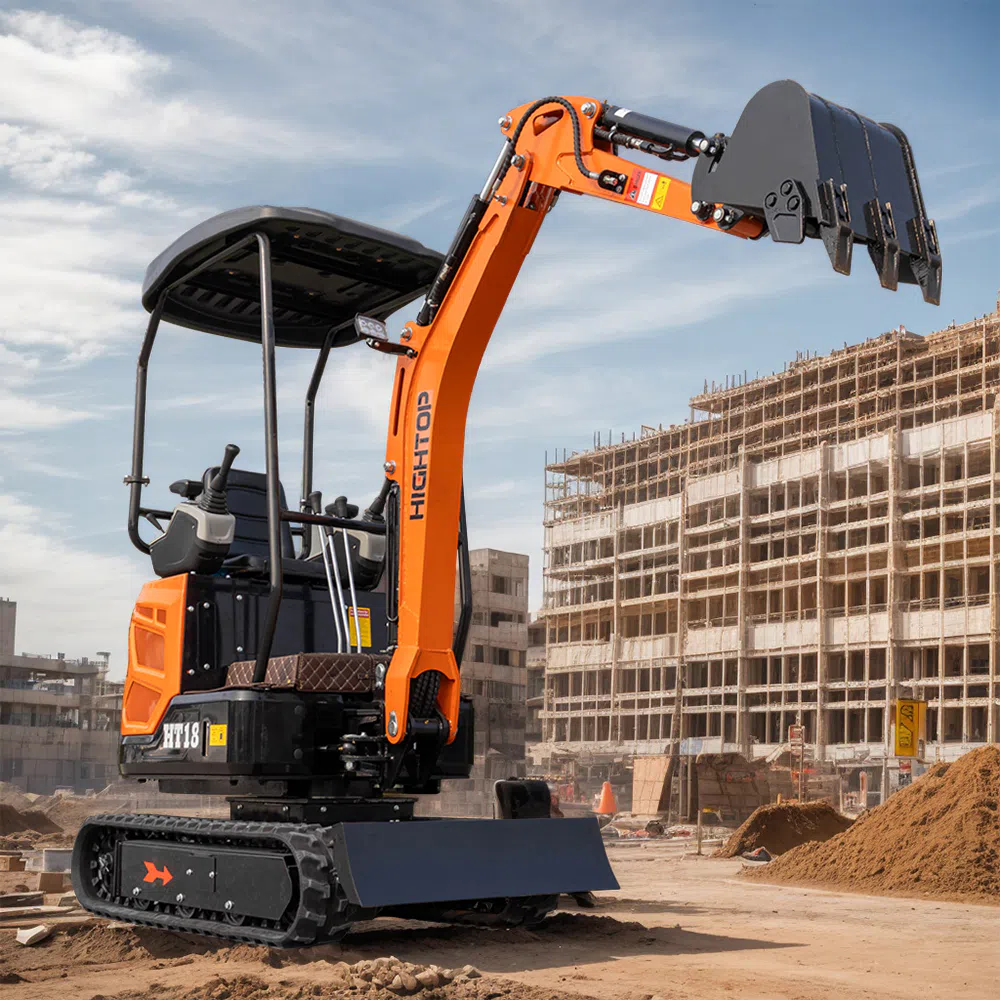 Mini Excavator 1.8 Ton With Powerful Digging HTY18 -hightop