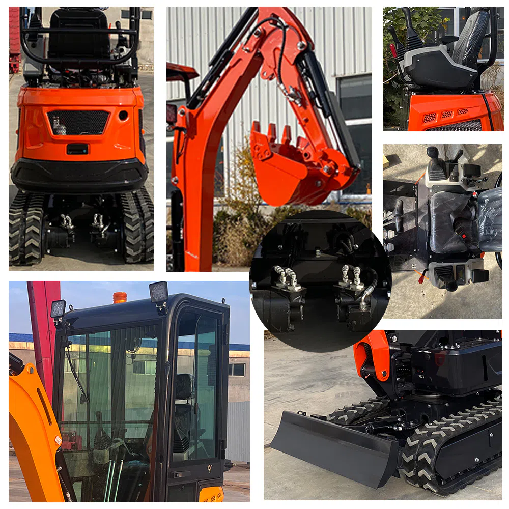 Mini Excavator 1.8 Ton  with Flexible Options  HT18U-hightop
