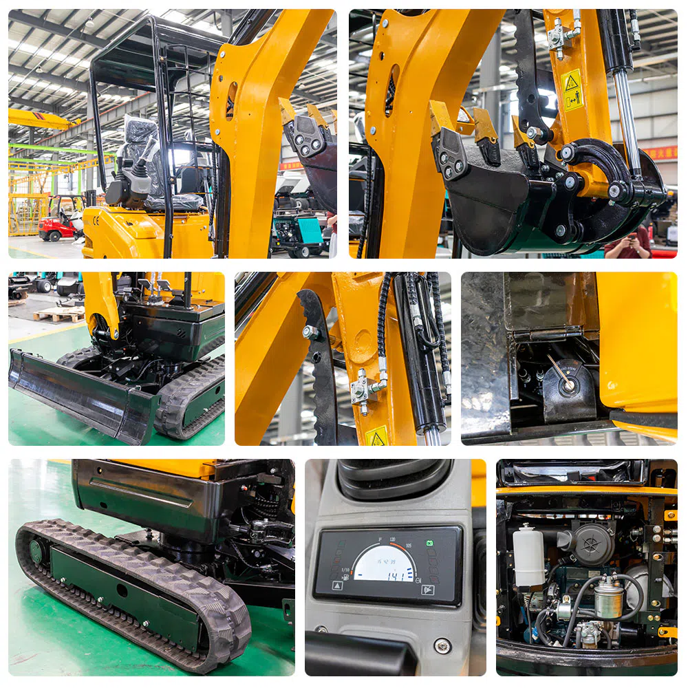 Mini Excavator 2 Ton With Variable Piston Pump-hightop group